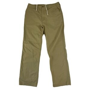 Birdwell Beach Britches Pants Men Size 31 Chino Khaki Pants Drawstring **FLAW**